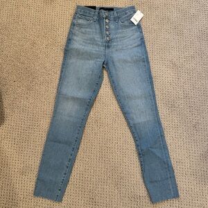 J Brand Lillie High-Rise Crop Skinny Jeans